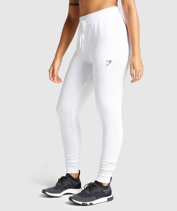 Damske Joggers Gymshark Pippa Training Biele | WM8937451